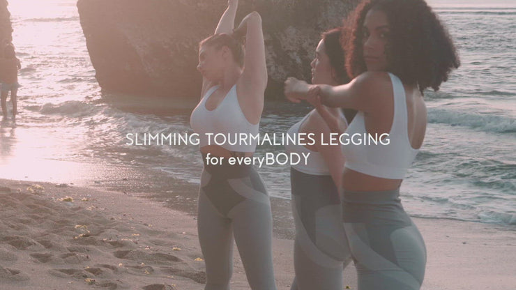 SLIMMING TOURMALINES "BLACK" LEGGING